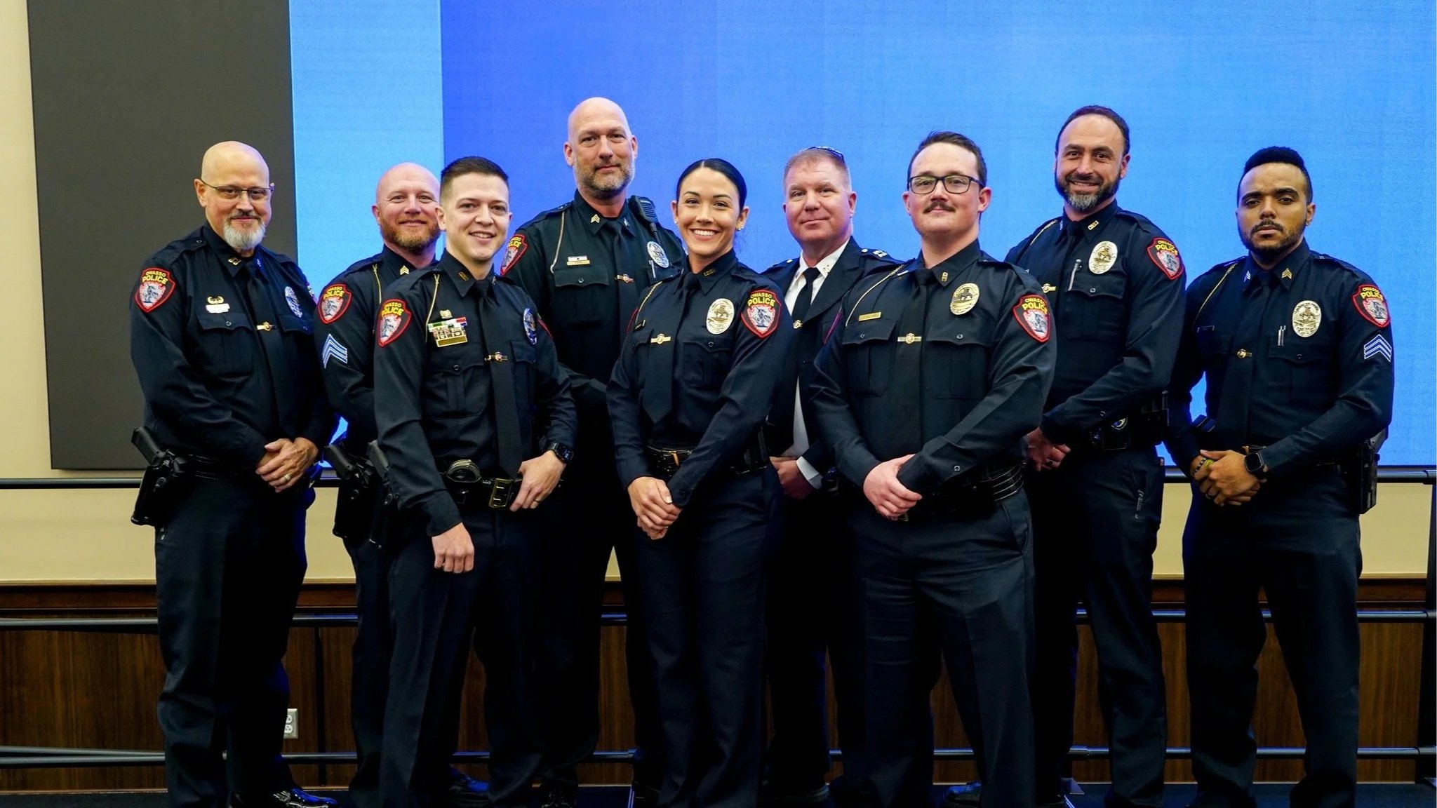 Owasso police officers honored for traffic safety at 2026 Buckledown Awards 