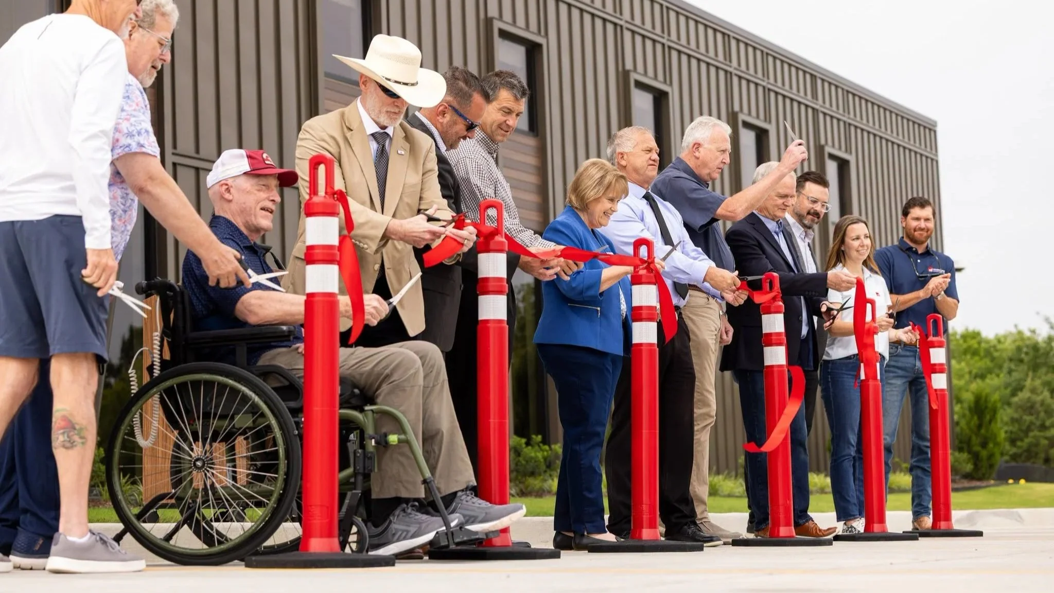 City of owasso hosts grand opening, ribbon cutting on new Public WOrks Facility