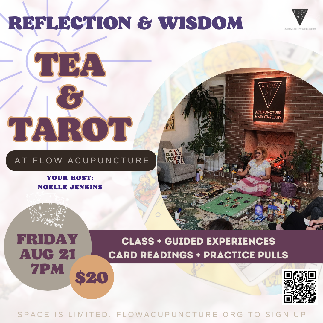 Tea & Tarot Night · August 21