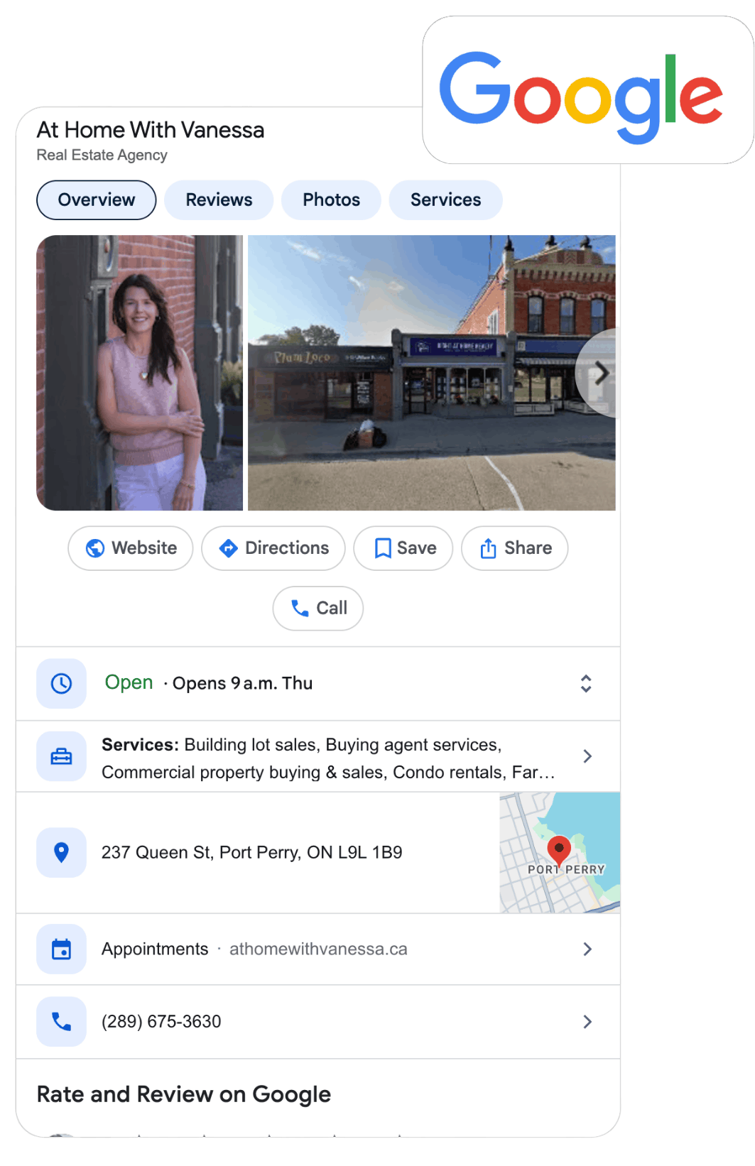 Set up a Google Business Profile