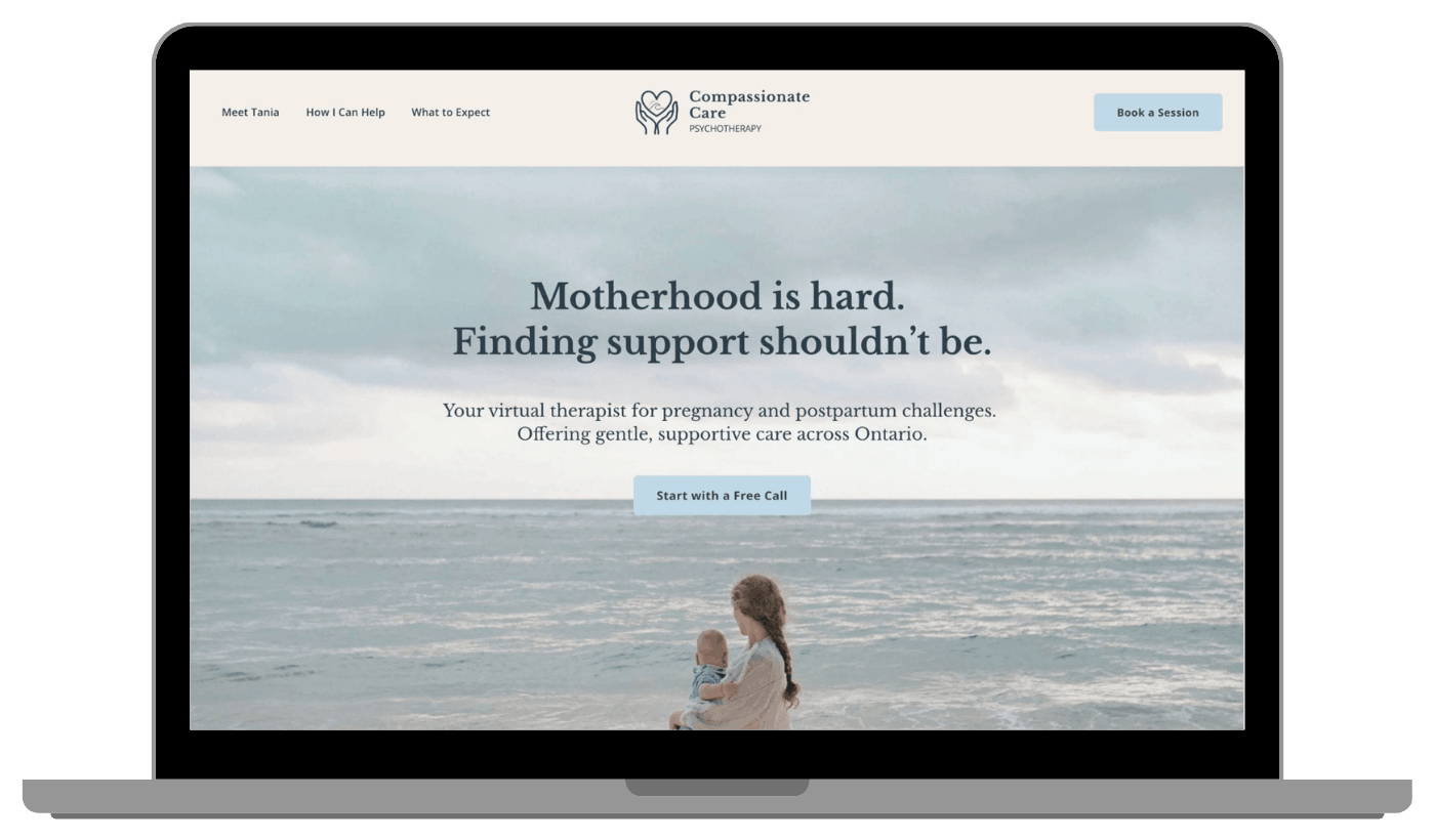 Compassionate Care Psychotherapy Website