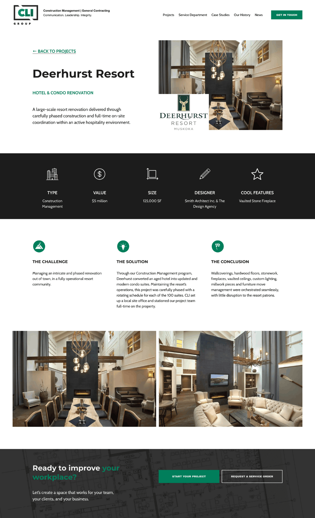 CLI Group Website Portfolio