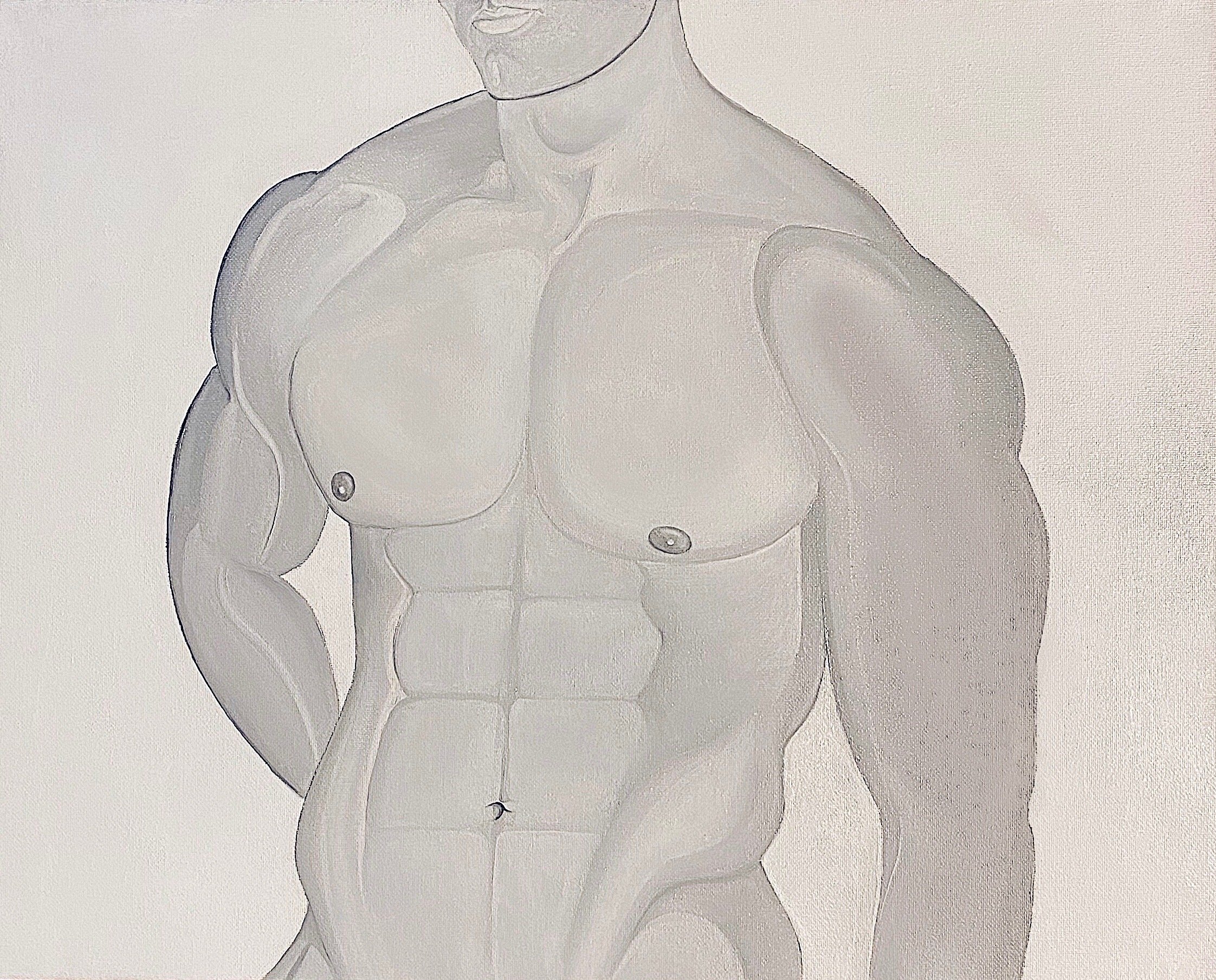 Fatherly Figure Oil Painting.JPG