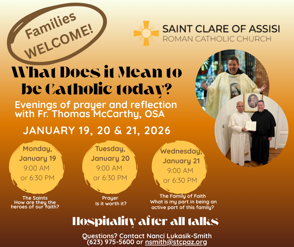 “What Does it Mean to be Catholic Today?” A Mission of Prayer &amp; Reflection