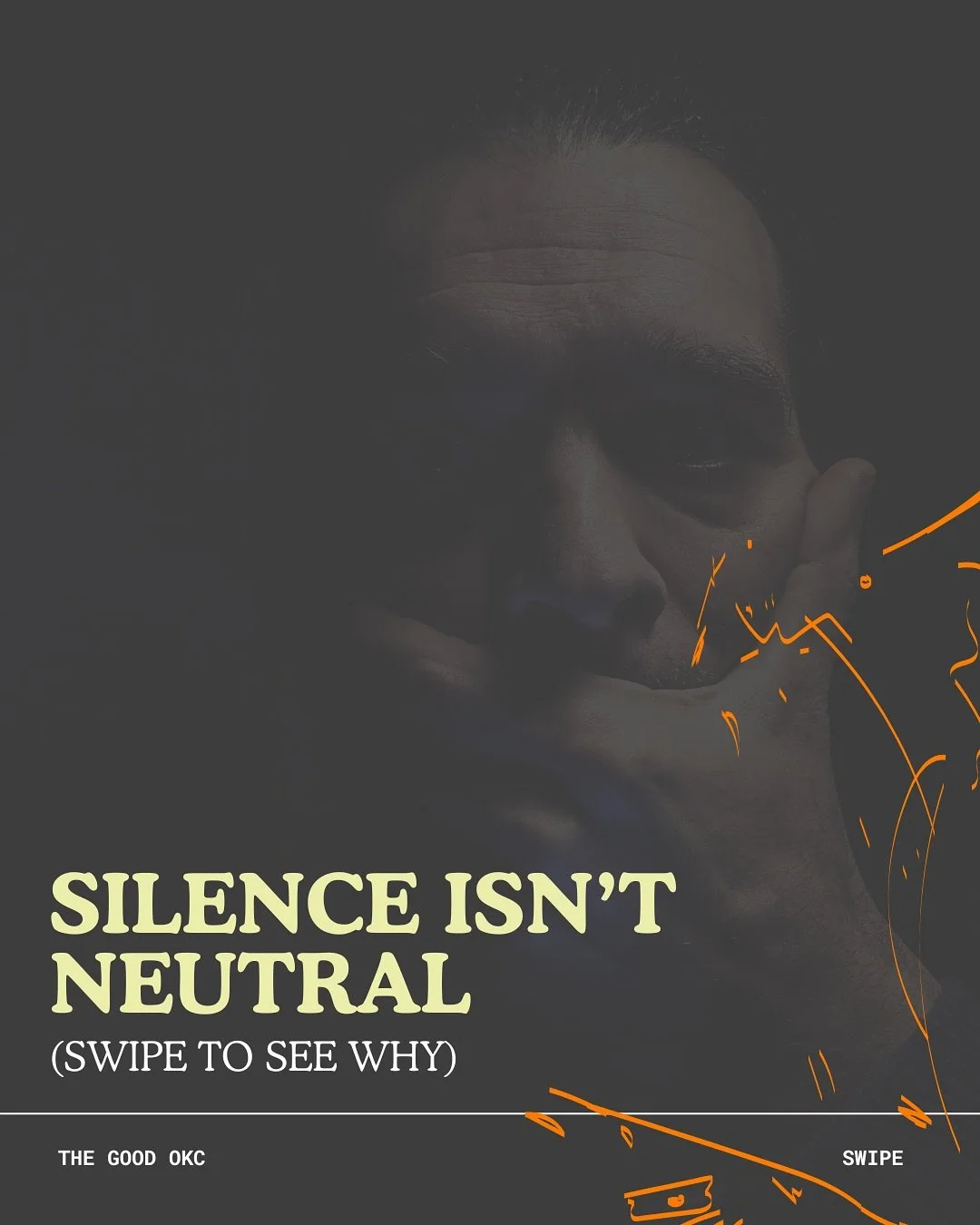 When harm is happening, silence is not a neutral stance, it&rsquo;s a decision.

Staying quiet might feel like the safest option, but it can leave those who are hurting even more isolated. Silence keeps the powerful comfortable and the vulnerable uns