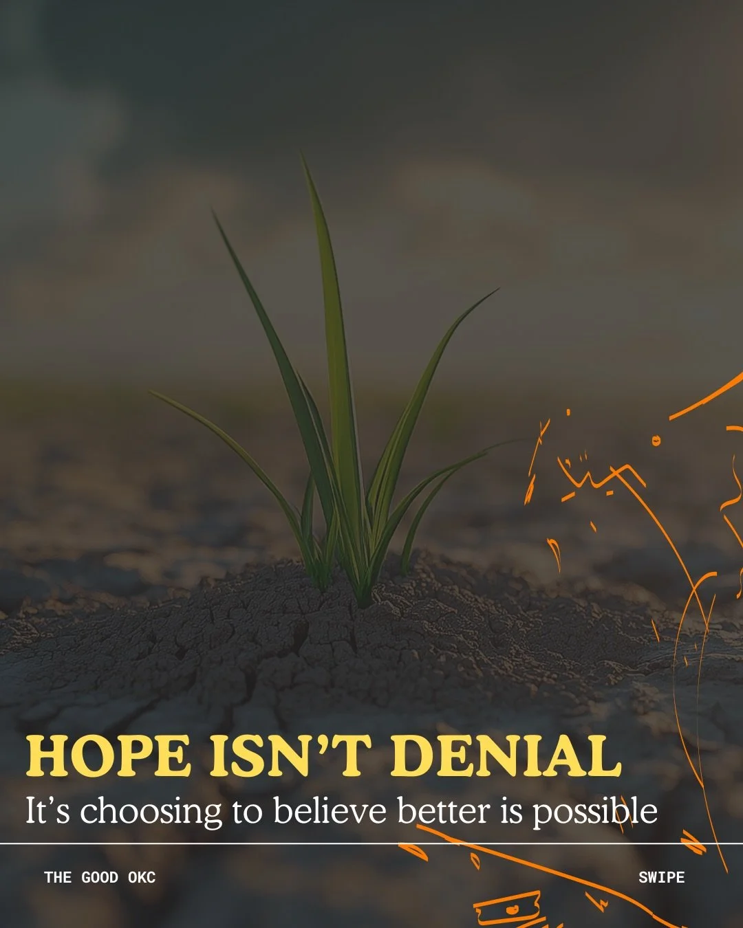 Hope isn&rsquo;t pretending everything is fine.
It&rsquo;s the quiet, steady choice to believe that healing is possible, even when the world feels heavy. 🧡

For us, hope isn&rsquo;t blind optimism or wishful thinking. It&rsquo;s a practice. A way of