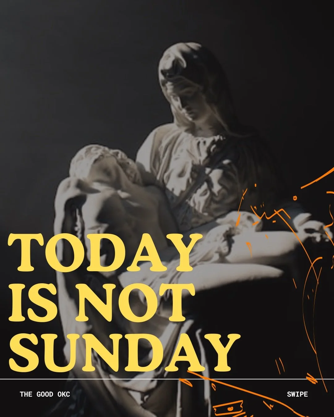 We want to separate them. Friday in one box, Sunday in another. Grief over here, hope over there. Doubt on one side, faith on the other.

But that&rsquo;s not how it works.

Friday and Sunday aren&rsquo;t opposites. They&rsquo;re partners. Two moveme