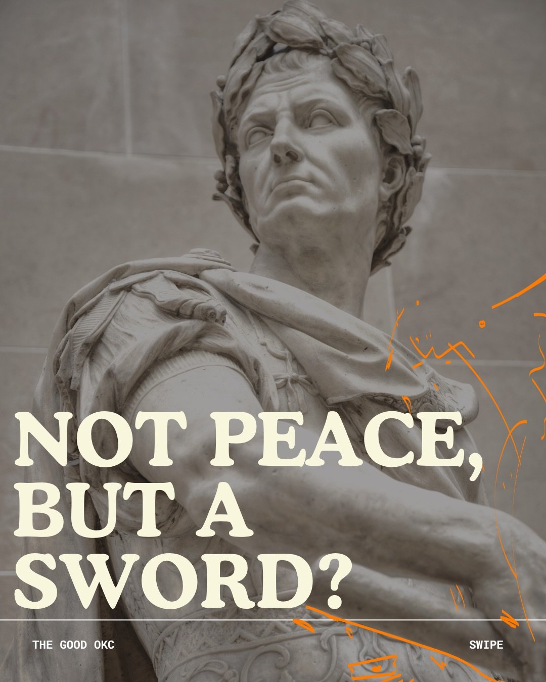 Empire has always needed you to call its violence peace.

To look at the crushing weight of taxation, land seizure, and bodies on crosses and see&mdash;order. Stability. Civilization.

Jesus walked into that arrangement and named it out loud. Not to 