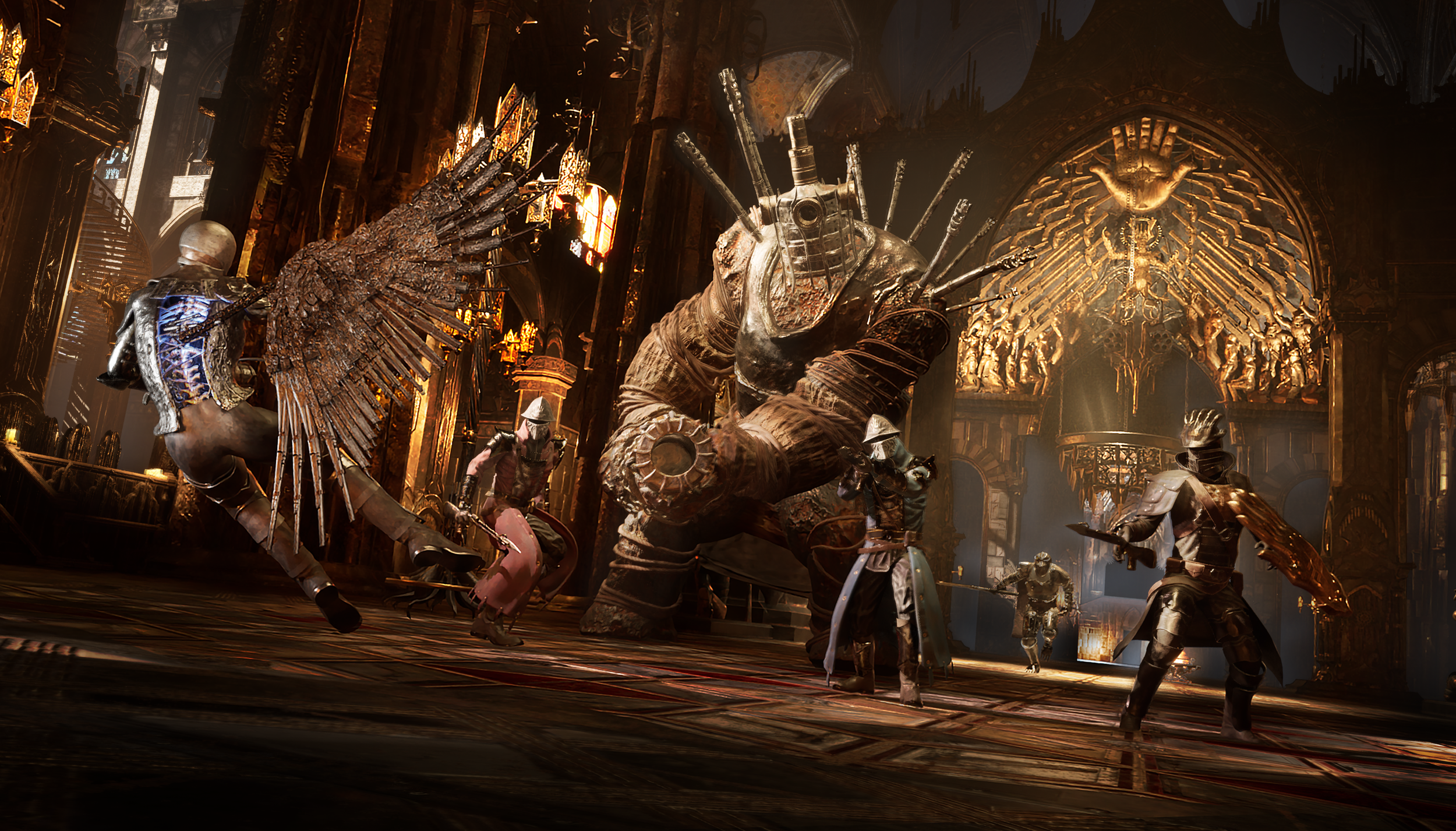 Fight challenging enemies