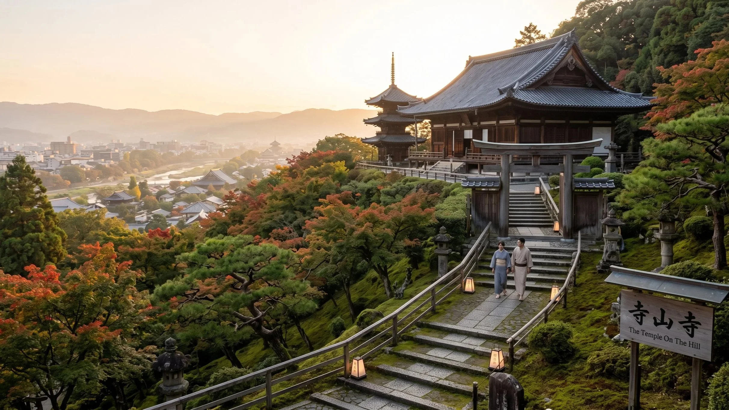 The Temple On An Australian Hill 