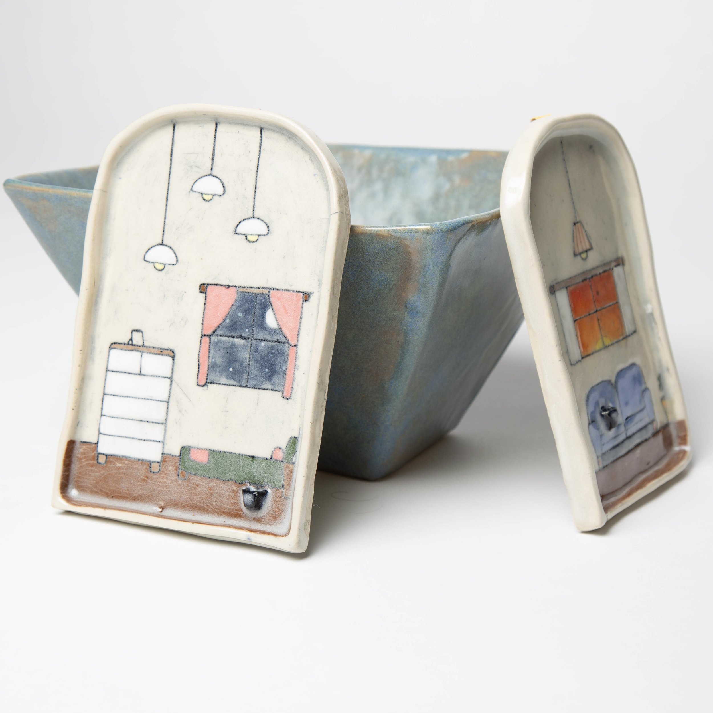 Throw up-Popcorn Bowl and Windows
Ceramic
2025