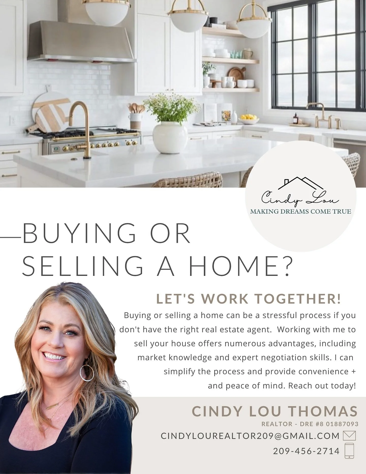 Buying or selling your home is a big deal &mdash; and you deserve someone who&rsquo;s in your corner every step of the way. 🏡
I&rsquo;ll handle the details so you can focus on the next chapter. #HomeSweetHome #CindyLouMakingDreamsComeTrue