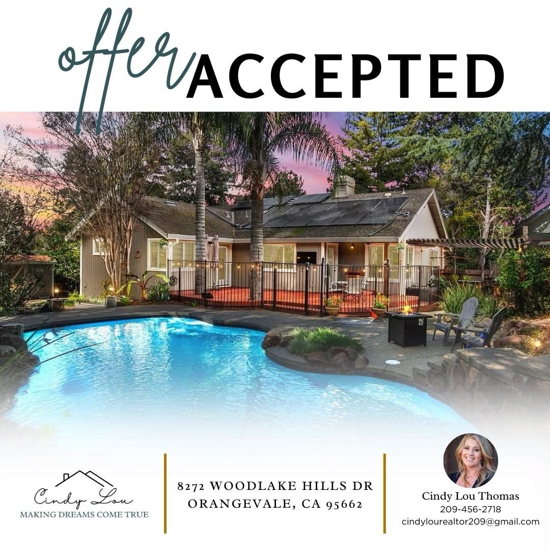 Big congratulations to my friends and buyers on having their offer accepted! ✨🏡