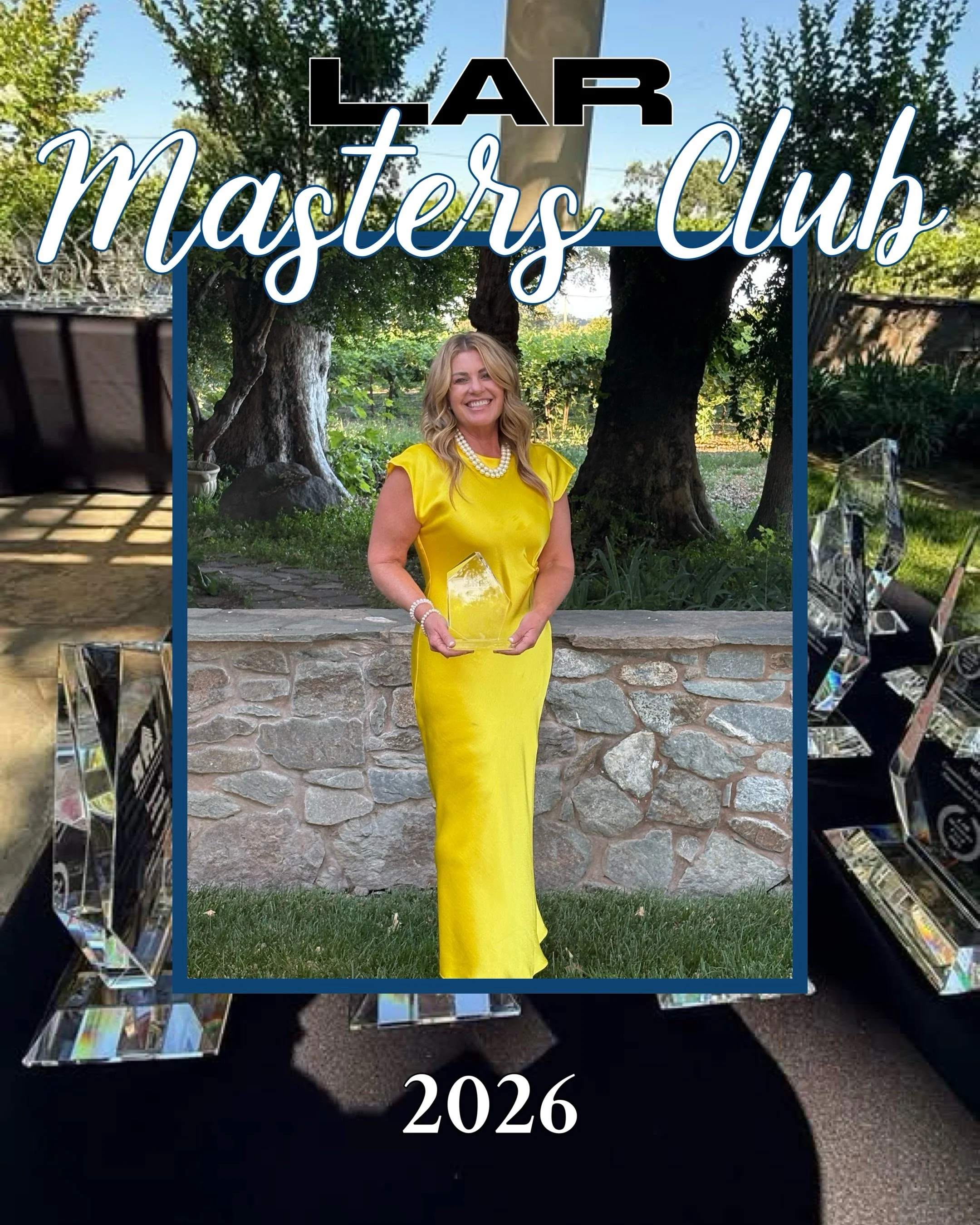 Still feeling so grateful after this year&rsquo;s LAR Masters Club Dinner ✨

Being recognized as a 2025 Life Member was truly such an honor. I&rsquo;m incredibly thankful for the support from my husband Brandon, my family, friends, clients, and every