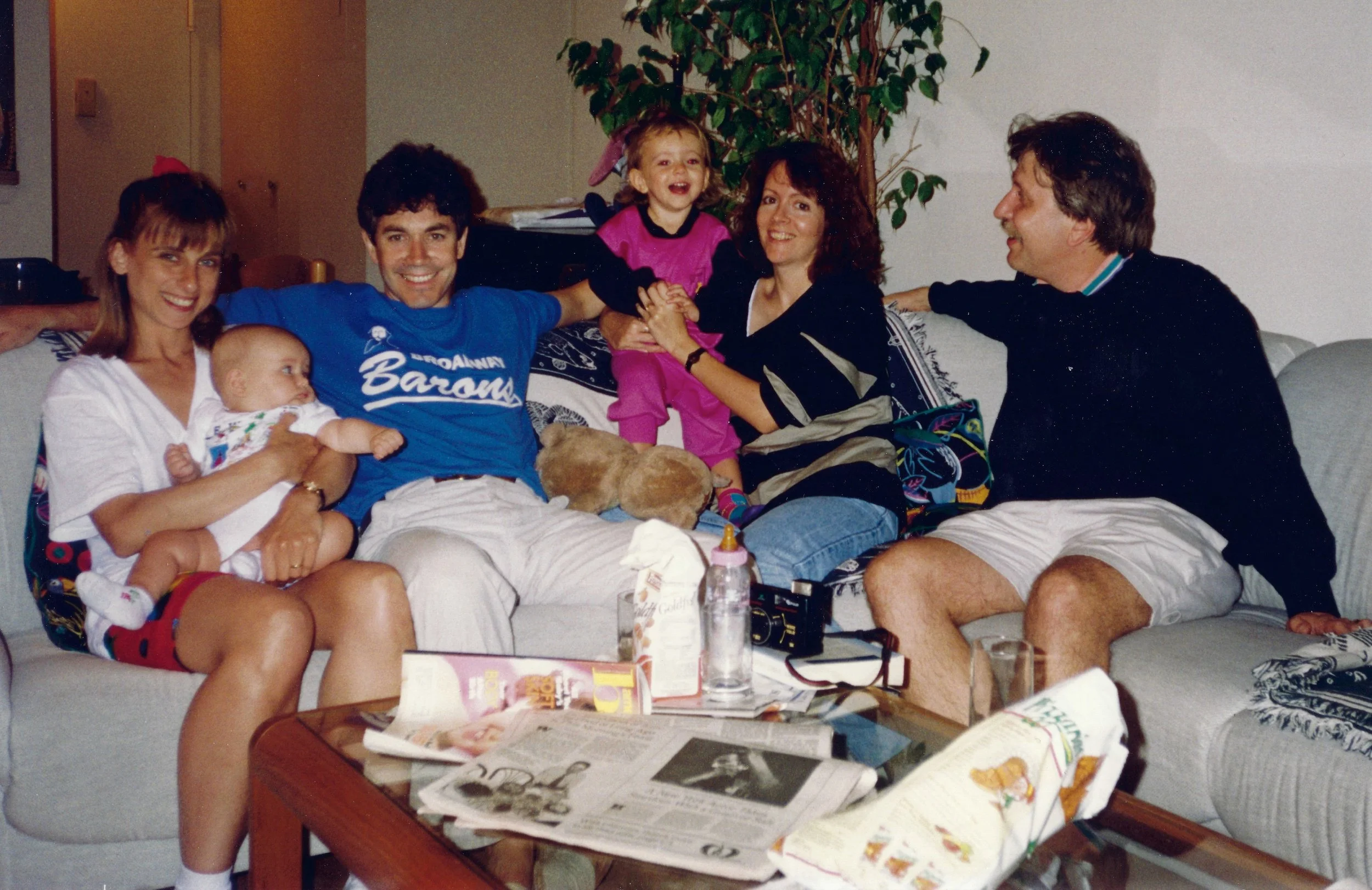 With the Chalamet Family, B.T. (Before Timothée)