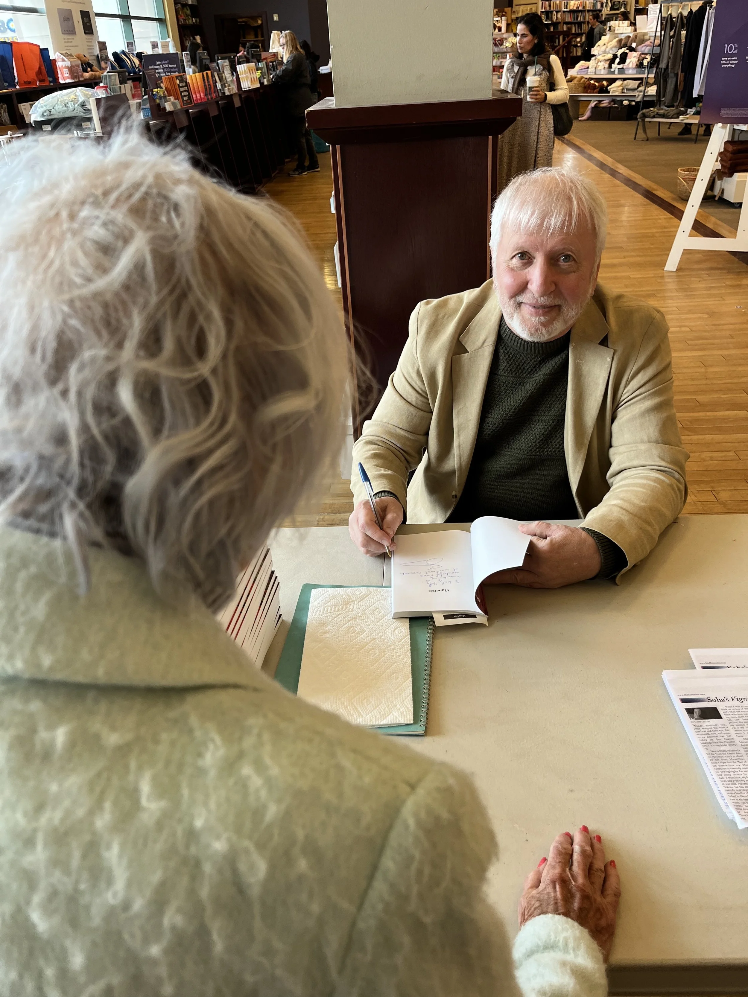 Book signing at Chapters