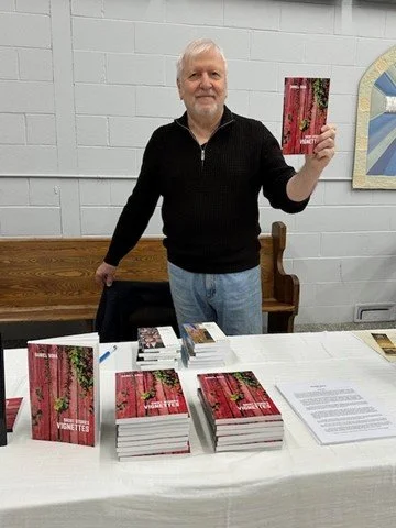 At the Book Fair in London, Ontario