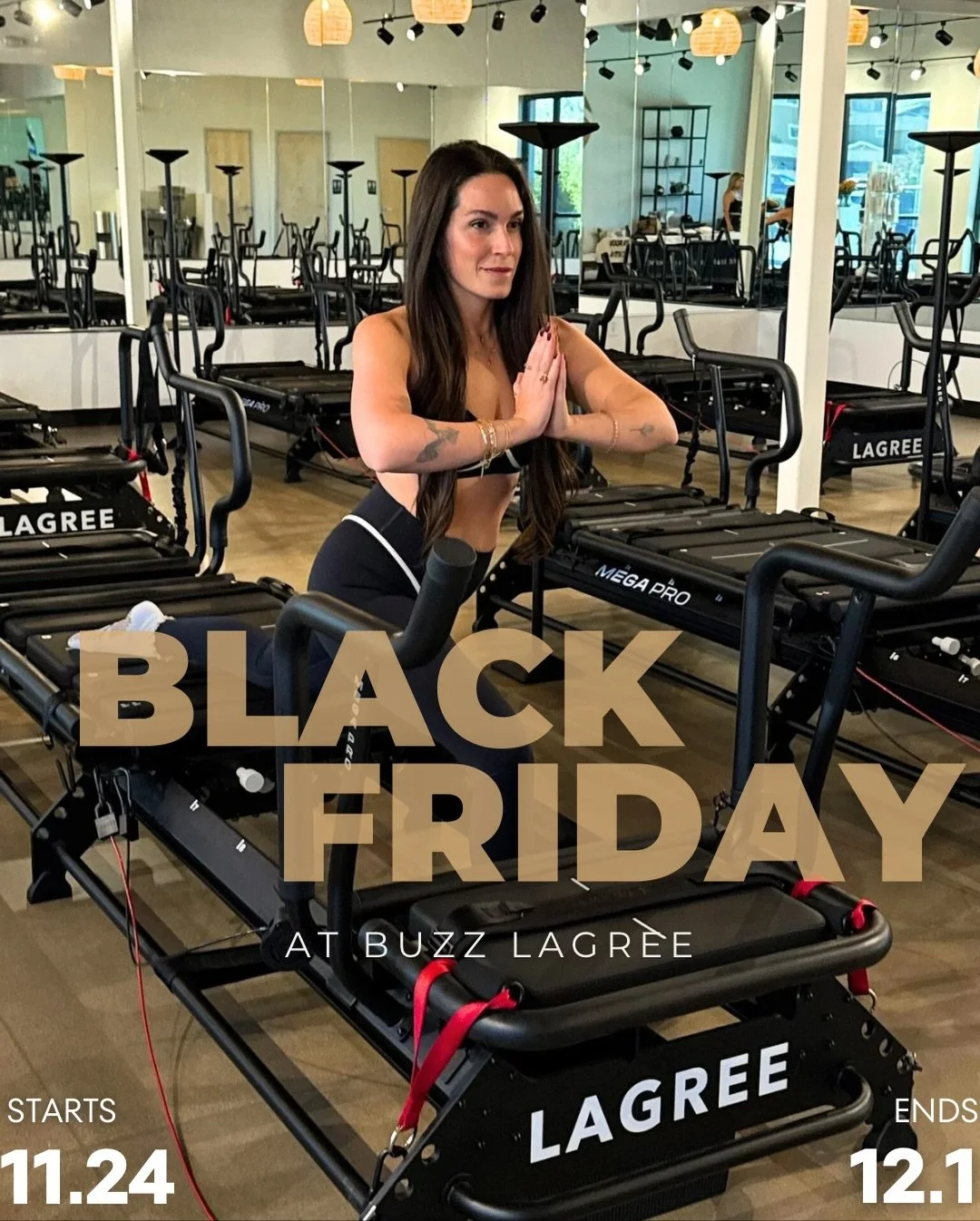 Give the gift of movement this season &mdash; to yourself or someone you love 💫 

Our Black Friday Sale goes live NOV 24, featuring exclusive pricing on Class Packs and our Annual Unlimited Membership. Available through DEC 1, while supplies last. 
