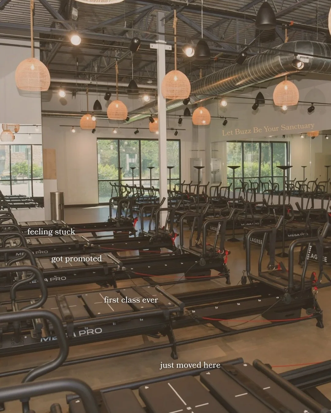 Life doesn&rsquo;t pause. 
There will always be something to carry, to process, to move through. 

But for 50 minutes, you get to step in, focus on yourself &amp; leave it at the door. 

Let Buzz be your sanctuary 🤎