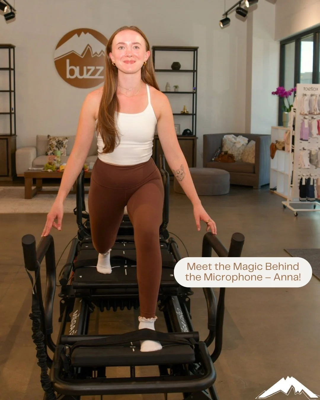 Meet the Magic Behind the Microphone ⭐️

Anna has the most grounding energy, but her classes are fierce, always leaving you shaking and feeling so strong! 

Learn why her favorite cue is &ldquo;round your spine like an angry cat&rdquo;, her advice fo