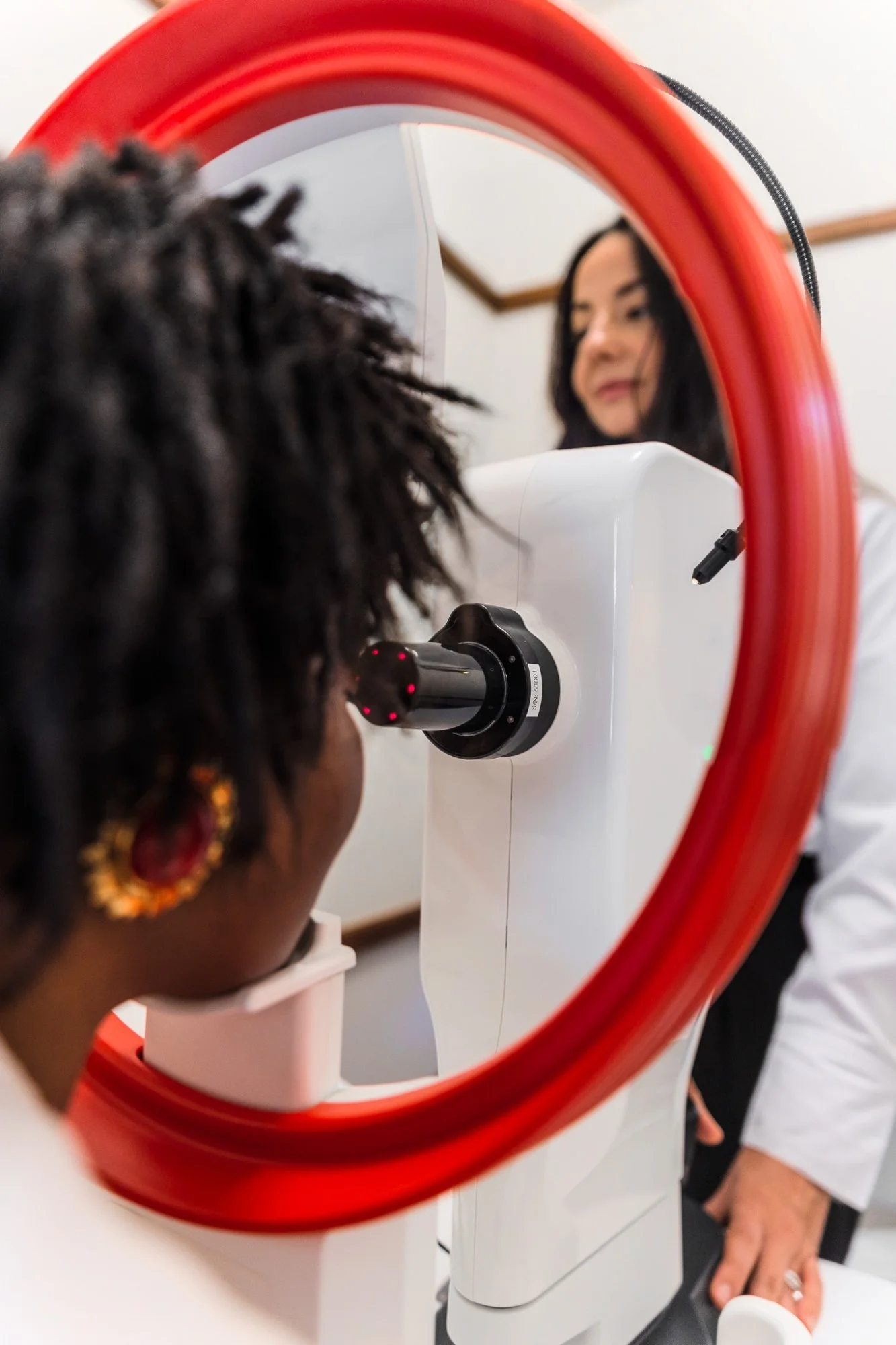 Consultation topographie cornéenne Visionix - Dépistage kératocône Paris