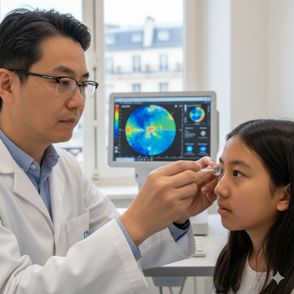 Orthokératologie à Paris : Comment freiner la myopie de l'enfant et de l'adulte ?