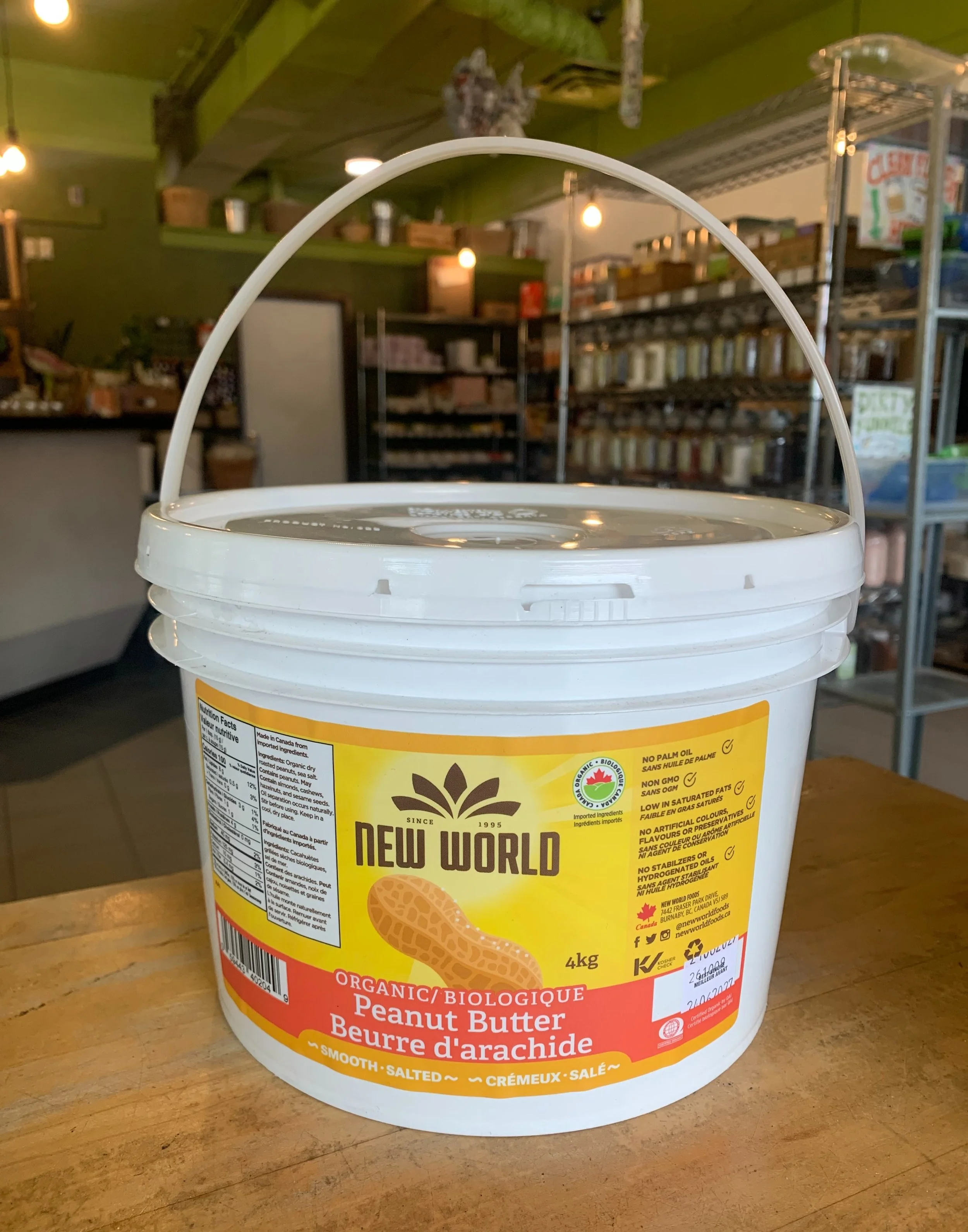 Peanut butter buckets available for $60.00! Place a special order online or in store. =)