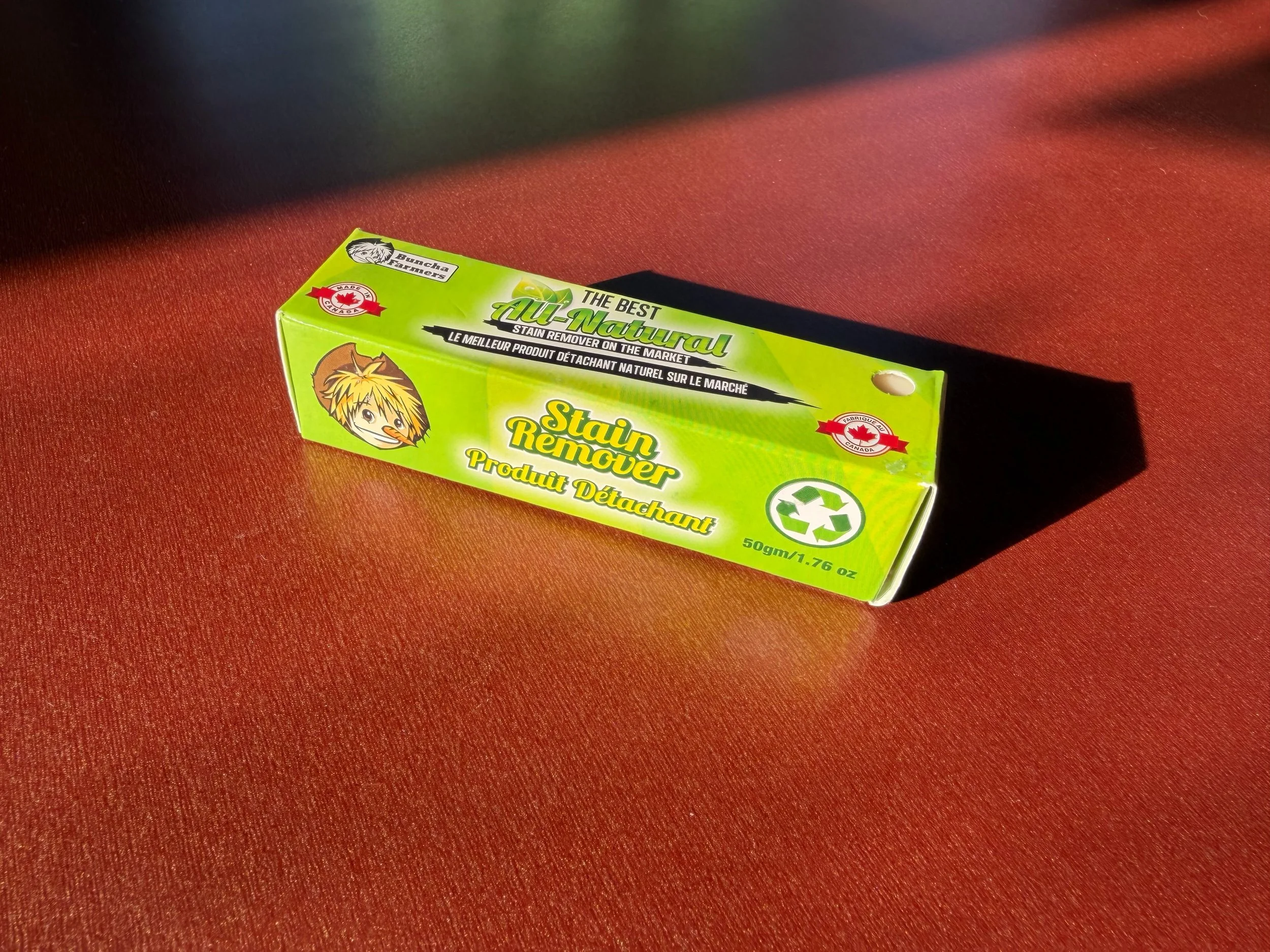 We now have the @bunchafarmers Stain Remover Stick, versatile and useful on many surfaces and fabrics, and best of all it is all natural! 🌱 Check out their website for tips and tricks on how to best utilize the stain remover bar!