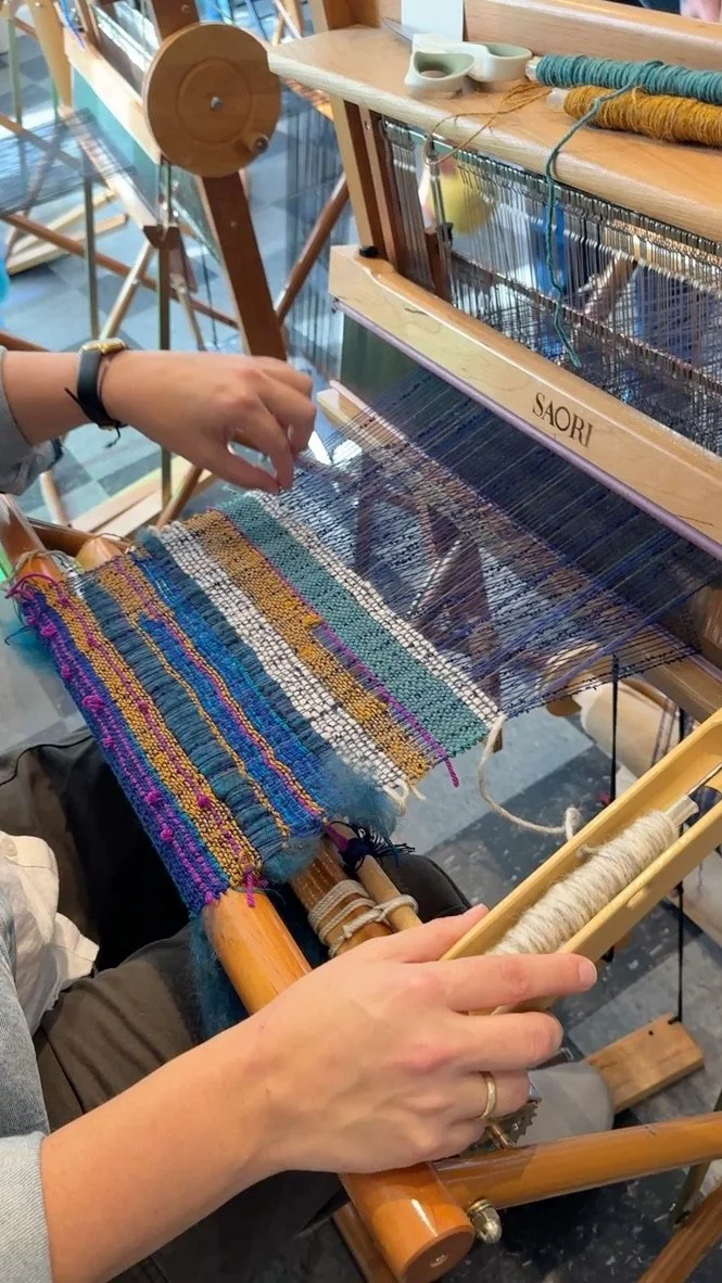 Saori Weaving - One Day, December 16