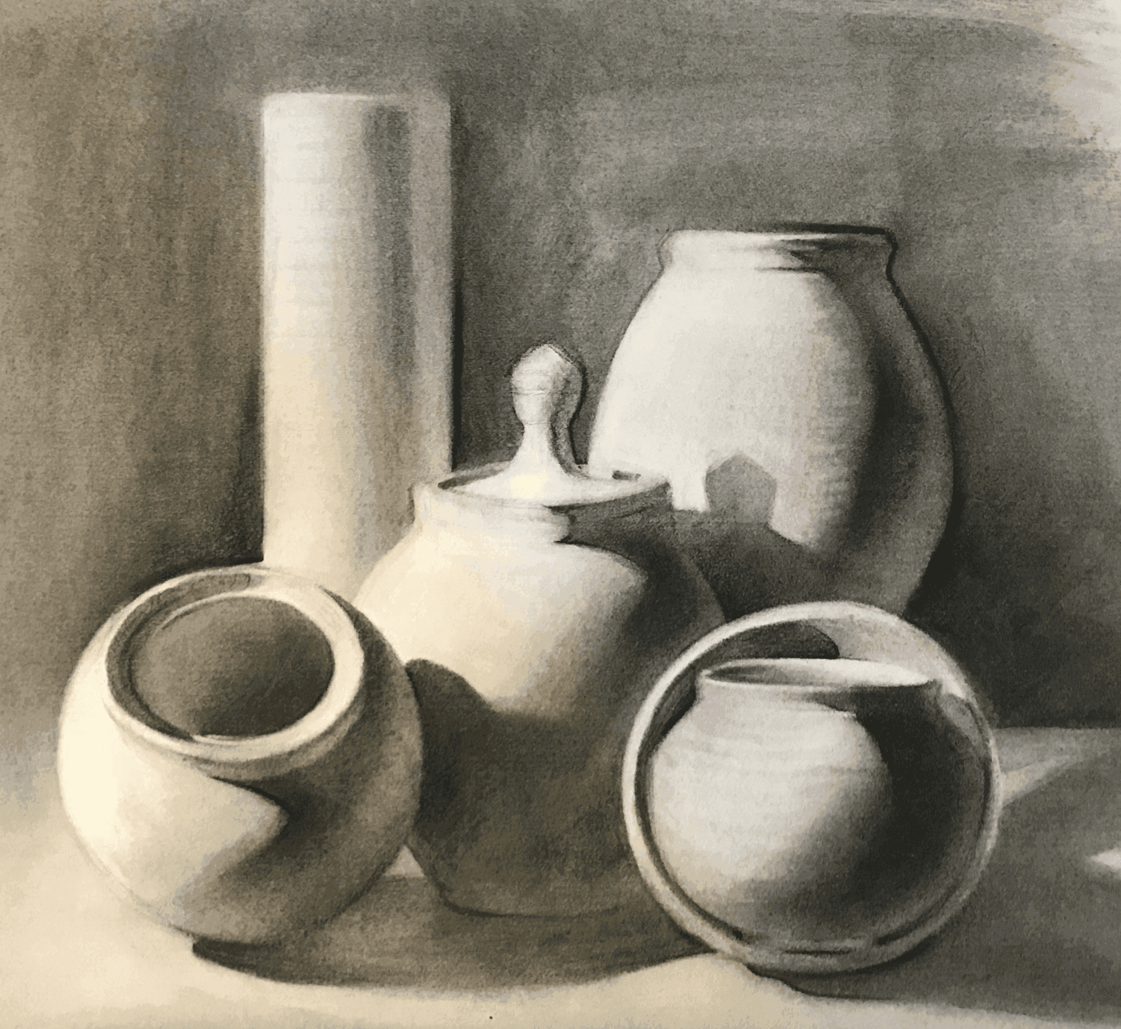 Drawing Foundations - Still Life Session 1, Tuesdays, Begins August 18