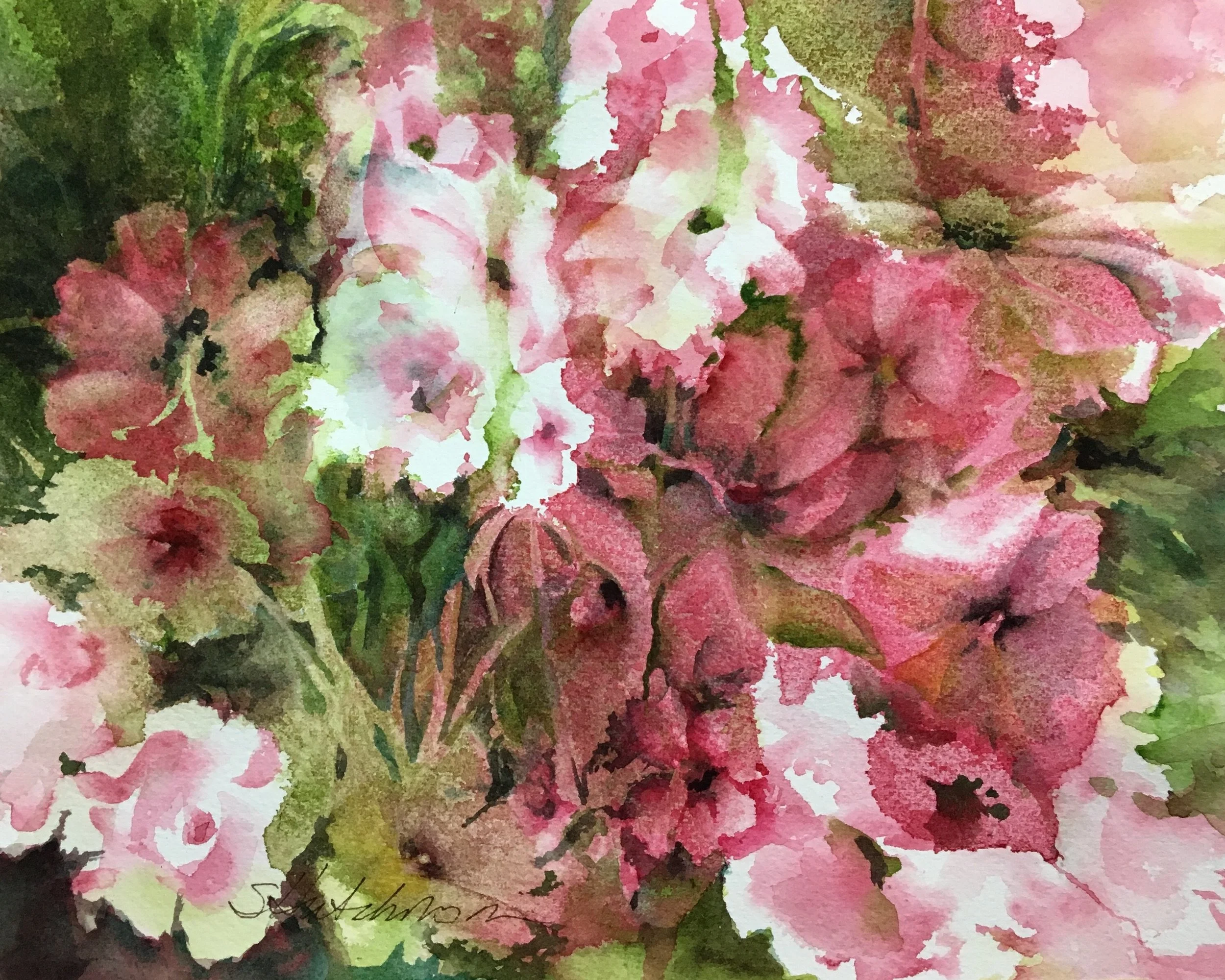 Watercolor - The Language of Flow, Texture & Light - Begins July 27