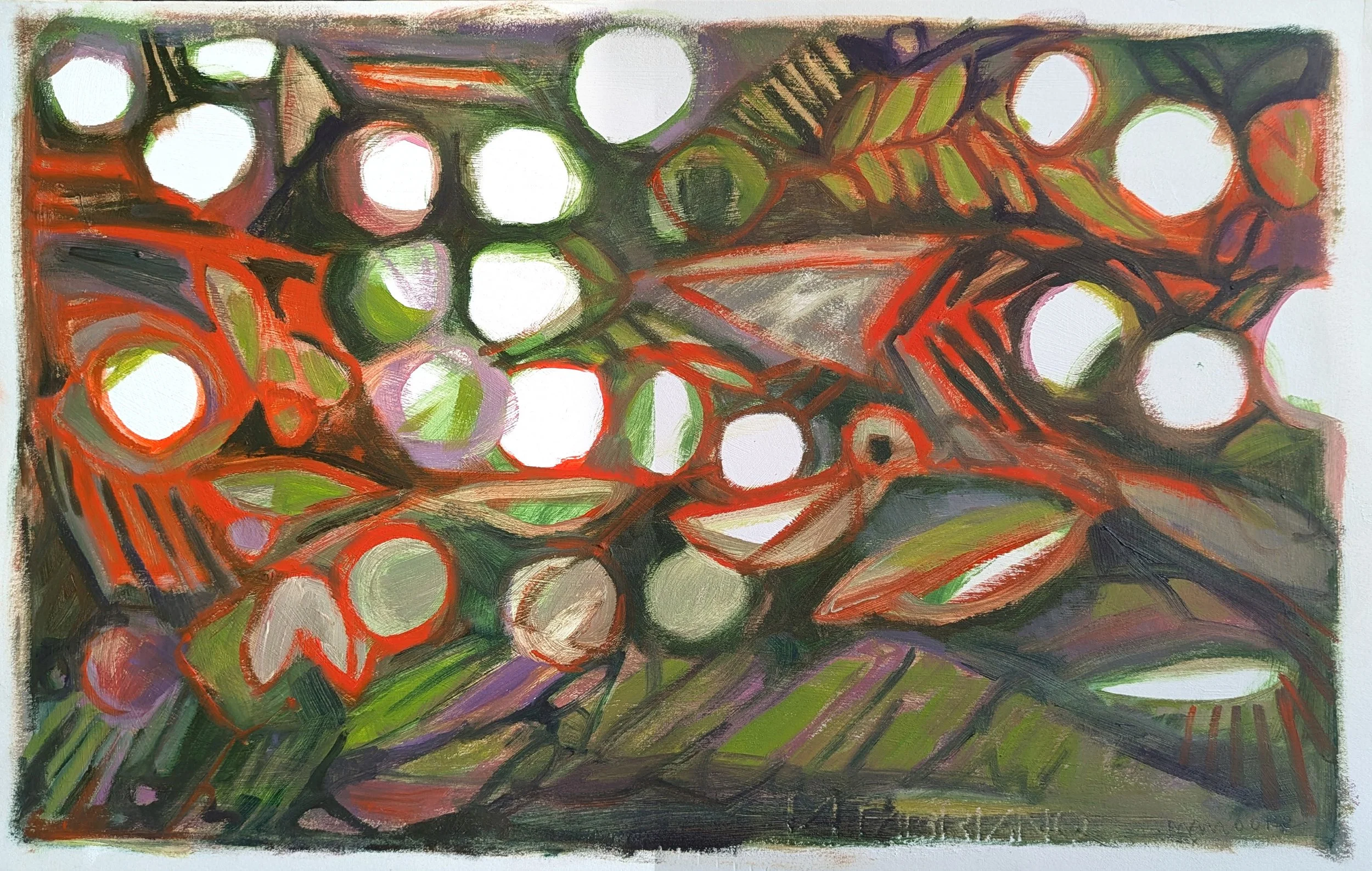 Large Scale Intuitive Painting - Begins Sept 10