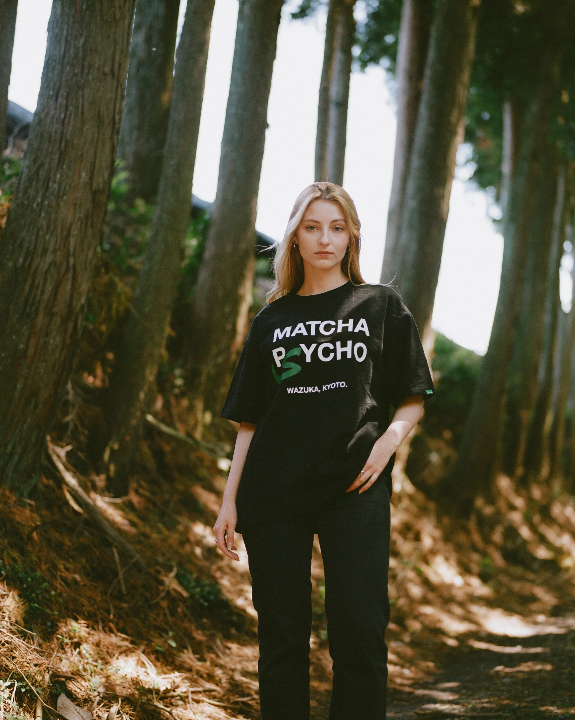 Matcha Psycho Smiley T Shirt by Mr Sabotage SBTG — gentle artefacts