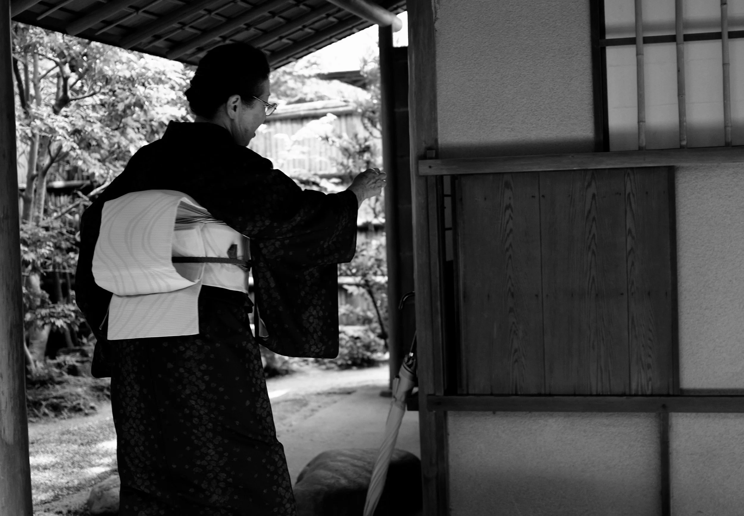 Entering the Japanese Tea Room