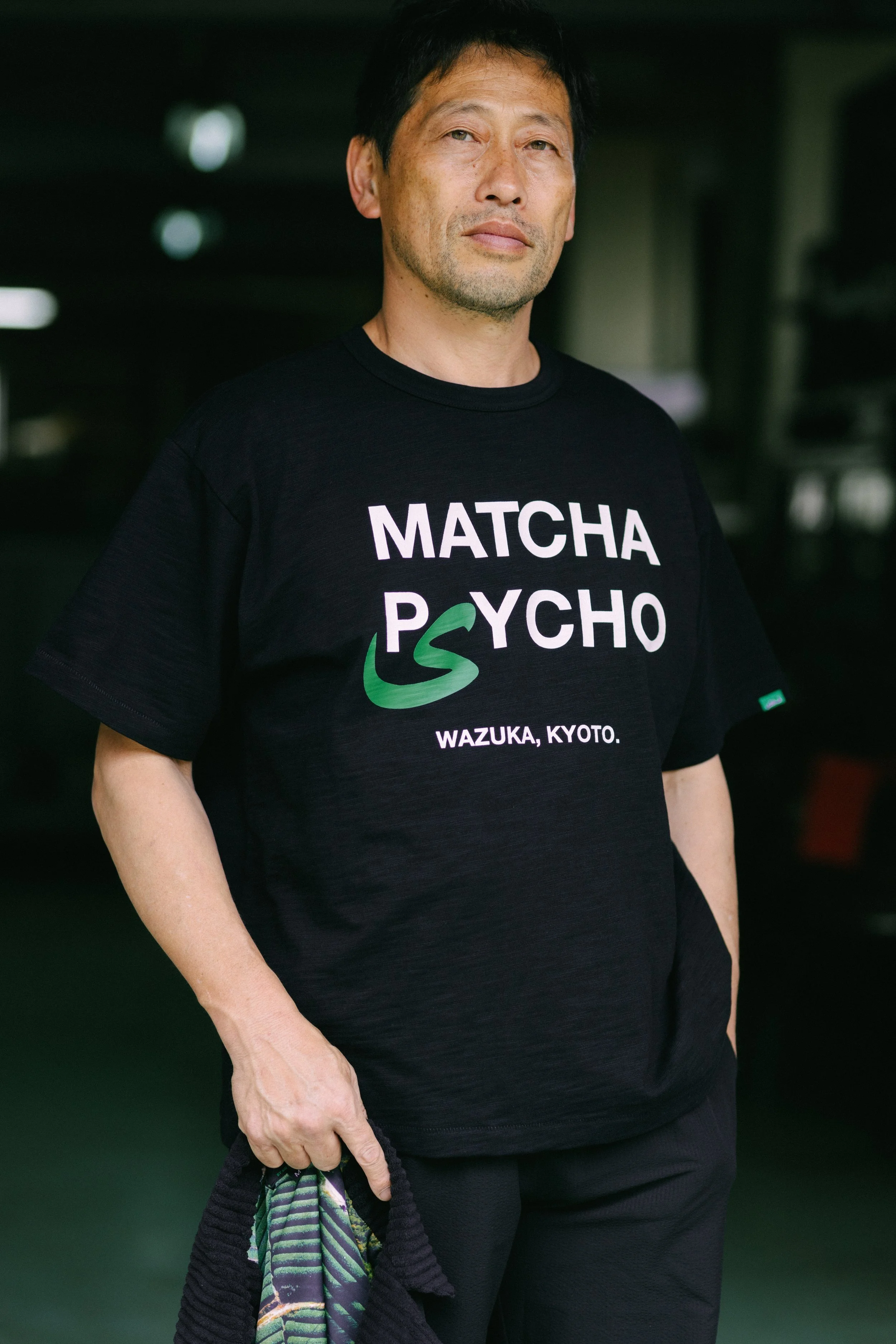 Matcha Psycho Smiley T Shirt by Mr Sabotage SBTG — gentle artefacts
