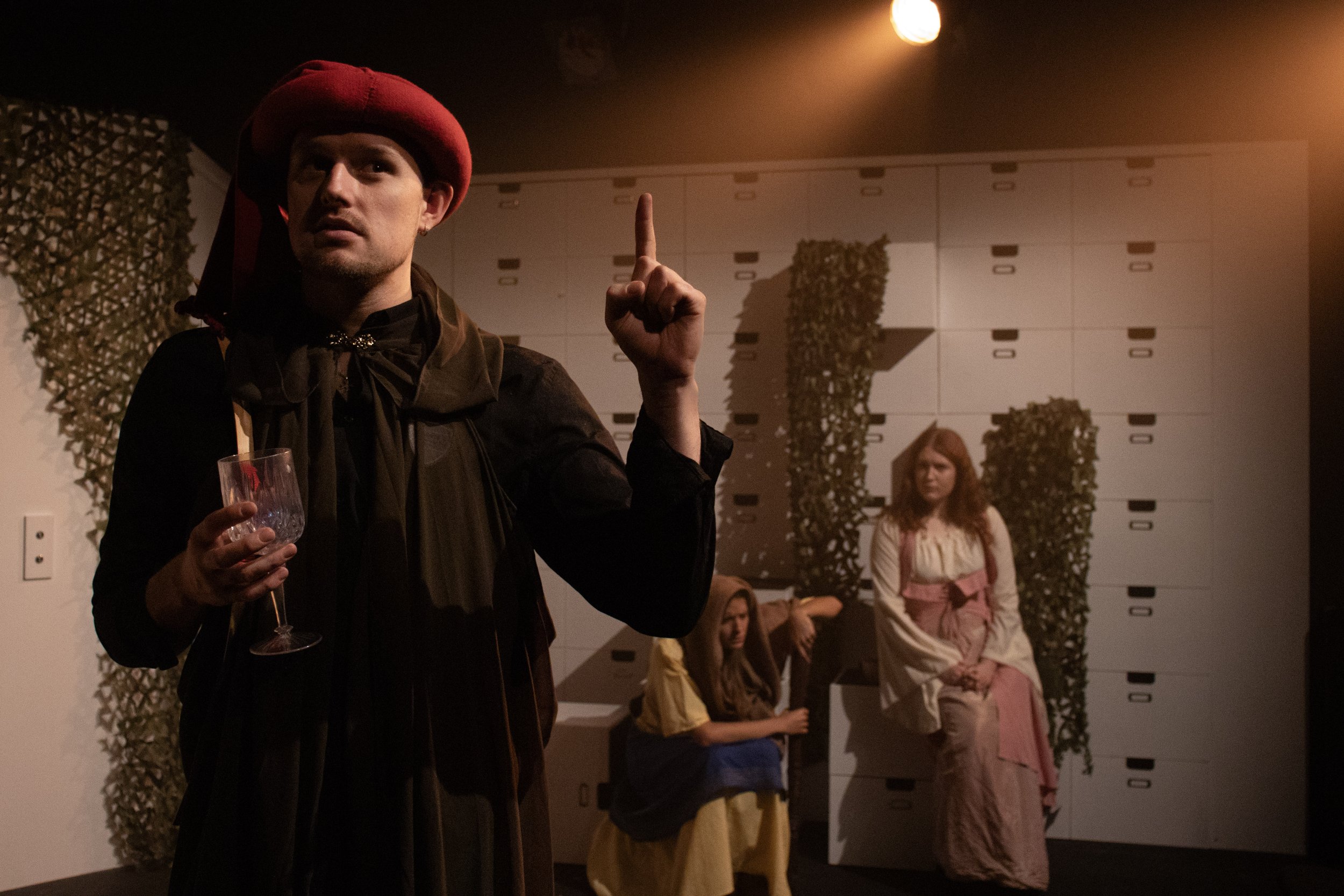 'Gawain and the Green Knight' - Make it Beautiful @ The Park. 

CNC cut filing cabinets by Adam Bottomley Creative

Set Design & Build: Simon Nicholas
Lighting Design: Caitlin MacGregor
Costume: Ciéranne Kennedy-Bell
Photo: Kira Turnpenny