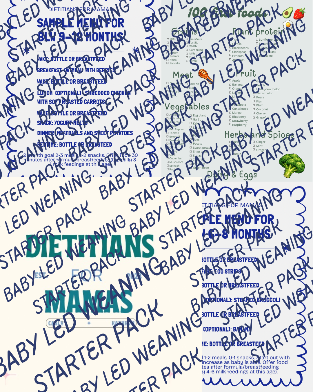 Baby Led Weaning starter pack