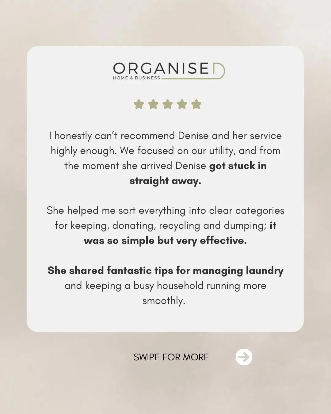 Another 5⭐ Review....Thank you so much Aisling.

A busy house of 6, as you can imagine life is beyond busy! 

So delighted to work with Aisling, who won a 4 hour organising session. She wanted to focus on her overworked utility. Over time, it had bec