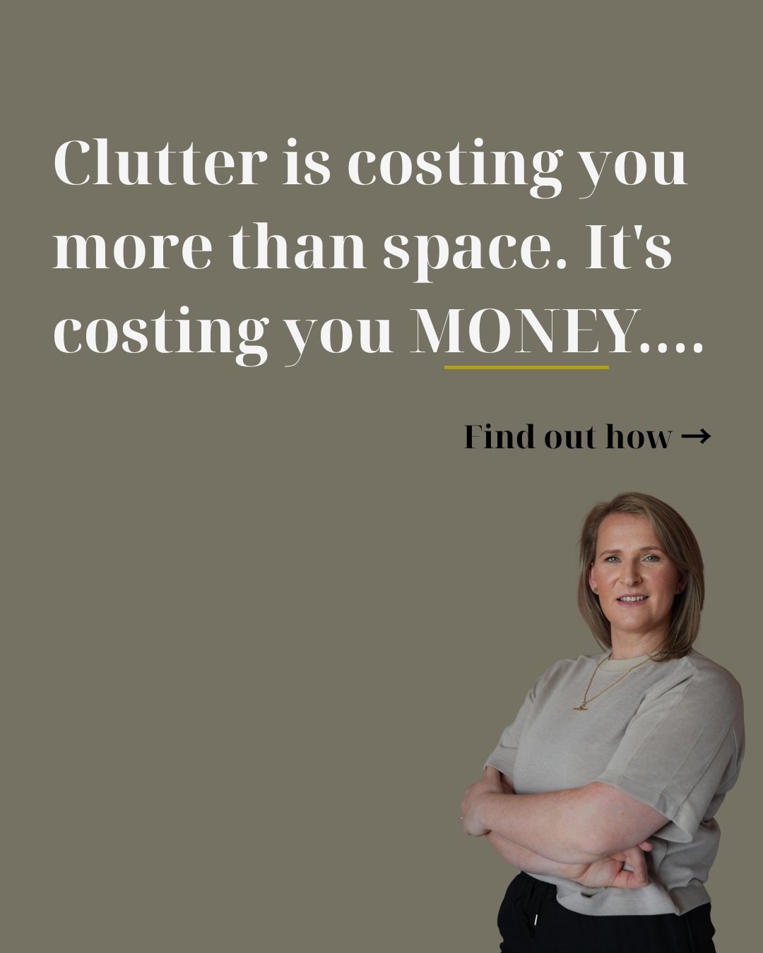The biggest benefit of an organised home is often the money you save.

Less money spent on duplicate purchases. Less food wasted because it was forgotten at the back of the press. Less money lost on returns that never made it back to the shop. And le