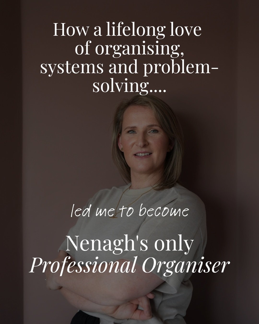 I've always loved organising. I got my first job the summer before secondary school. It was the 90s... a different time! 😂

I started out stacking shelves, and I loved it. I was obsessed with lining everything up perfectly, facing the same direction