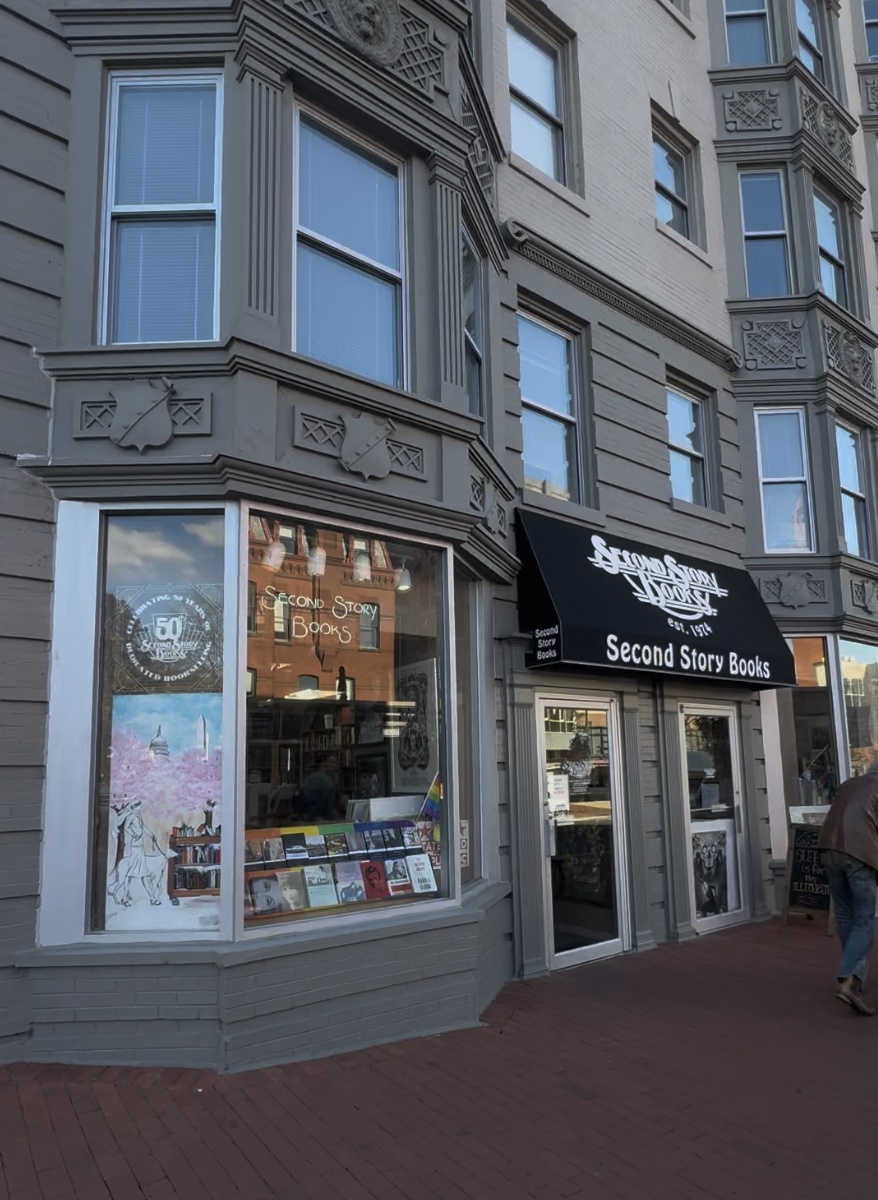 the front of Second Story Books in Washington DC