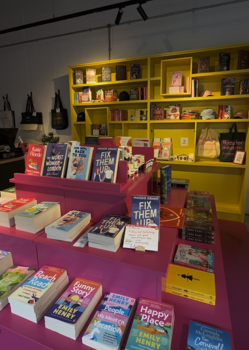 London's newest romance bookstore- Main Character Books