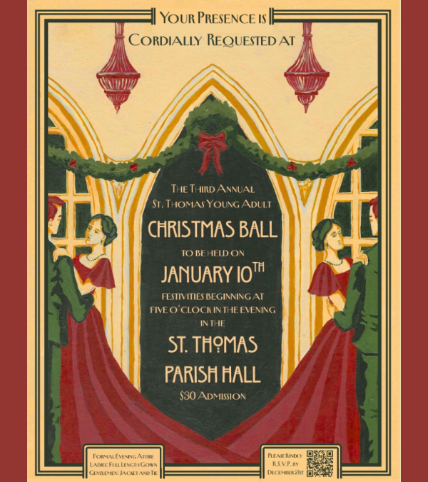 3rd Annual Young Adult Christmas Ball