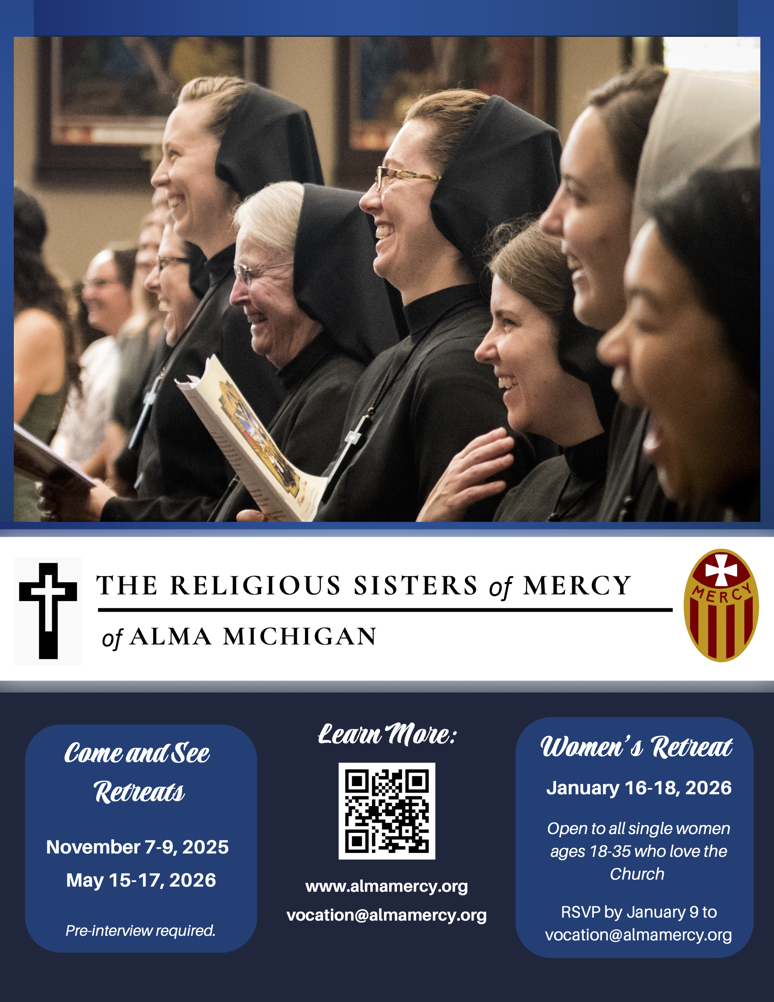 Come & See Retreat - Religious Sisters of Mercy of Alma