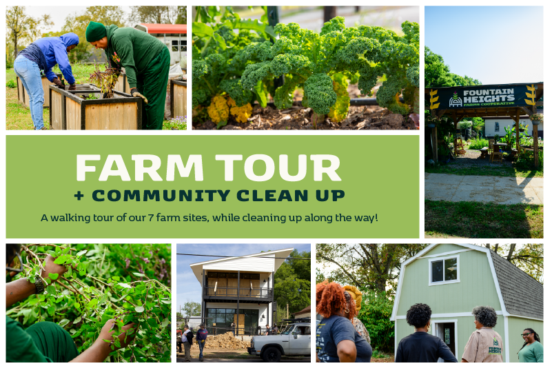 Farm Tour and Community Clean Up