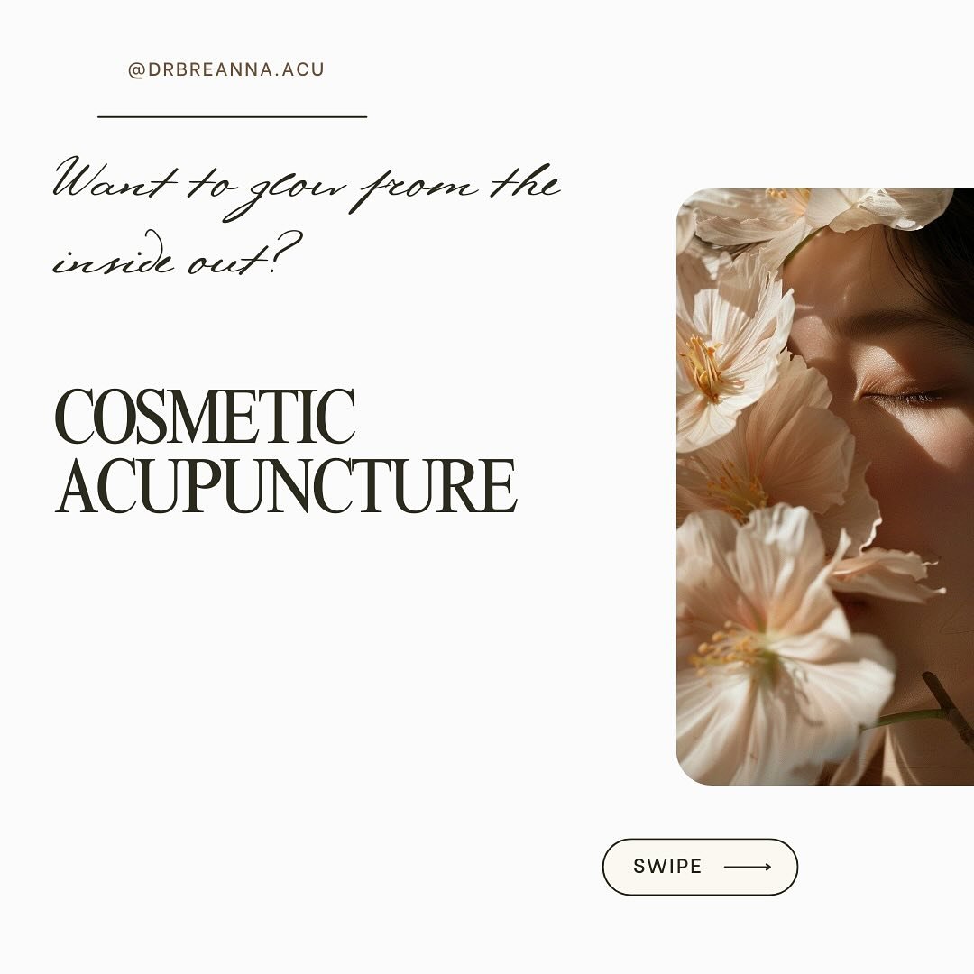 Cosmetic acupuncture is more than skin deep &mdash; it&rsquo;s about radiance, balance, and supporting your body from within. Subtle, natural results that glow with time. ✨🌱