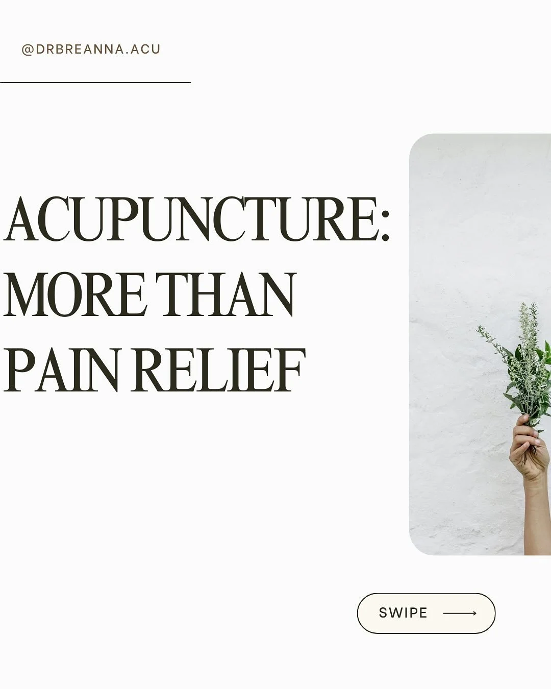 Acupuncture is more than pain relief.
It&rsquo;s about balance &mdash; in your body, your mind, and your emotions.

From supporting digestion to regulating hormones, improving sleep, easing stress, and caring for you through pregnancy and postpartum&