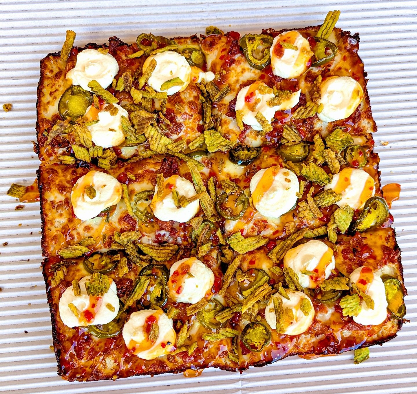 Did you know we added the Spice Spice Baby to our permanent menu?

No? Well guess what. Now you do!

Cheese, Bacon, Pickled Jalapenos, 3 Cheese Whipped Cream Cheese, Sweet &amp; Spicy Sauce, Crispy Jalapenos

By far our most popular rotating special 