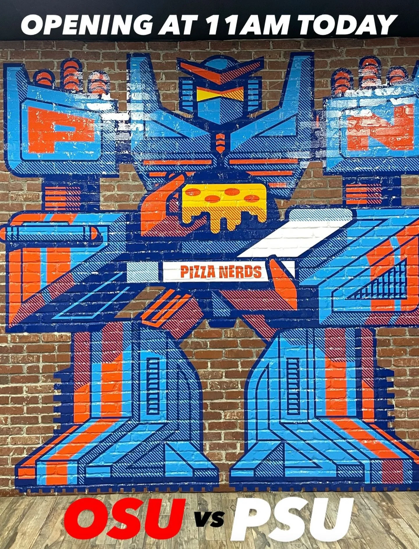 🏈Opening up a little early today for the OSU game🏈

Also, don&rsquo;t forget to turn your clocks back tonight&hellip; bedtime is now 7pm.🫩🥱

Don&rsquo;t get sassy. I don&rsquo;t make the rules.

Ok love you bbbbbyyyyyeeeeeeeeeee

#pizzatime #pizz