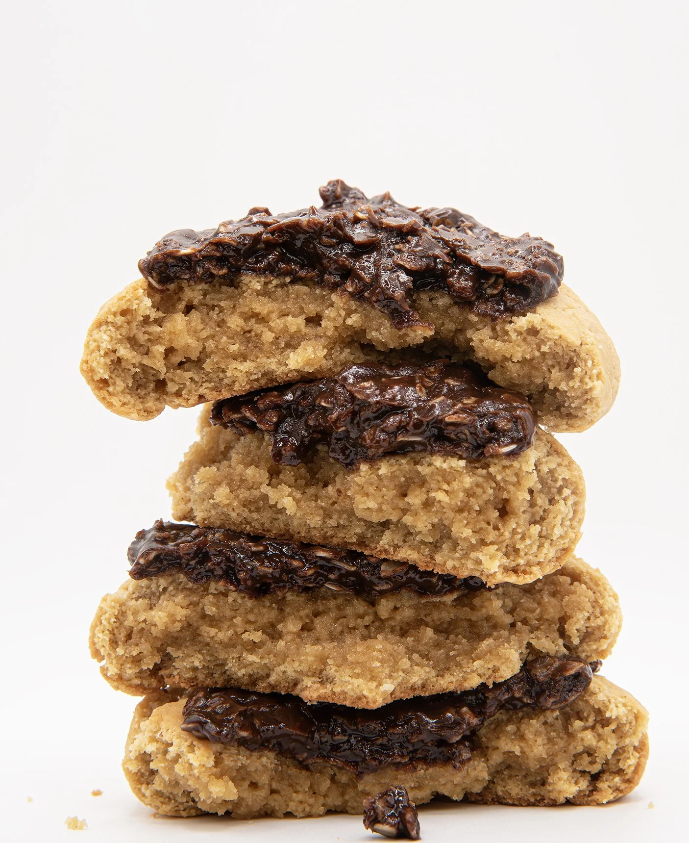 No Bake Topped Peanut Butter Cookie